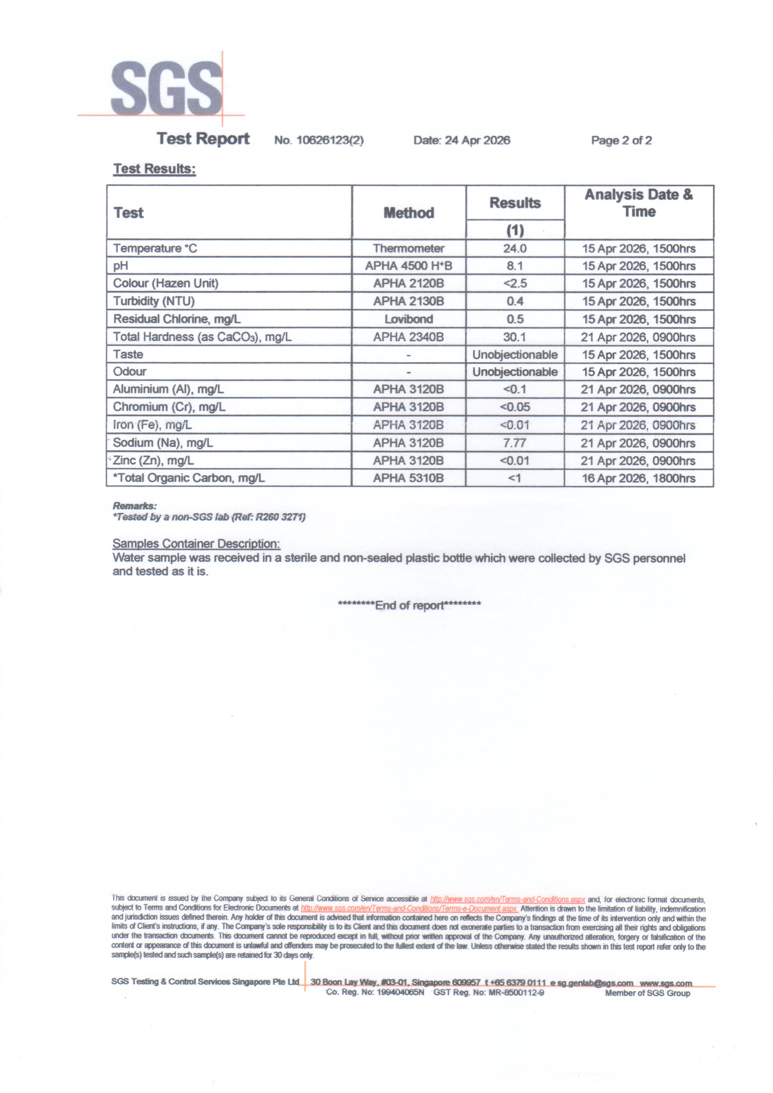 Report (2) — Page 2