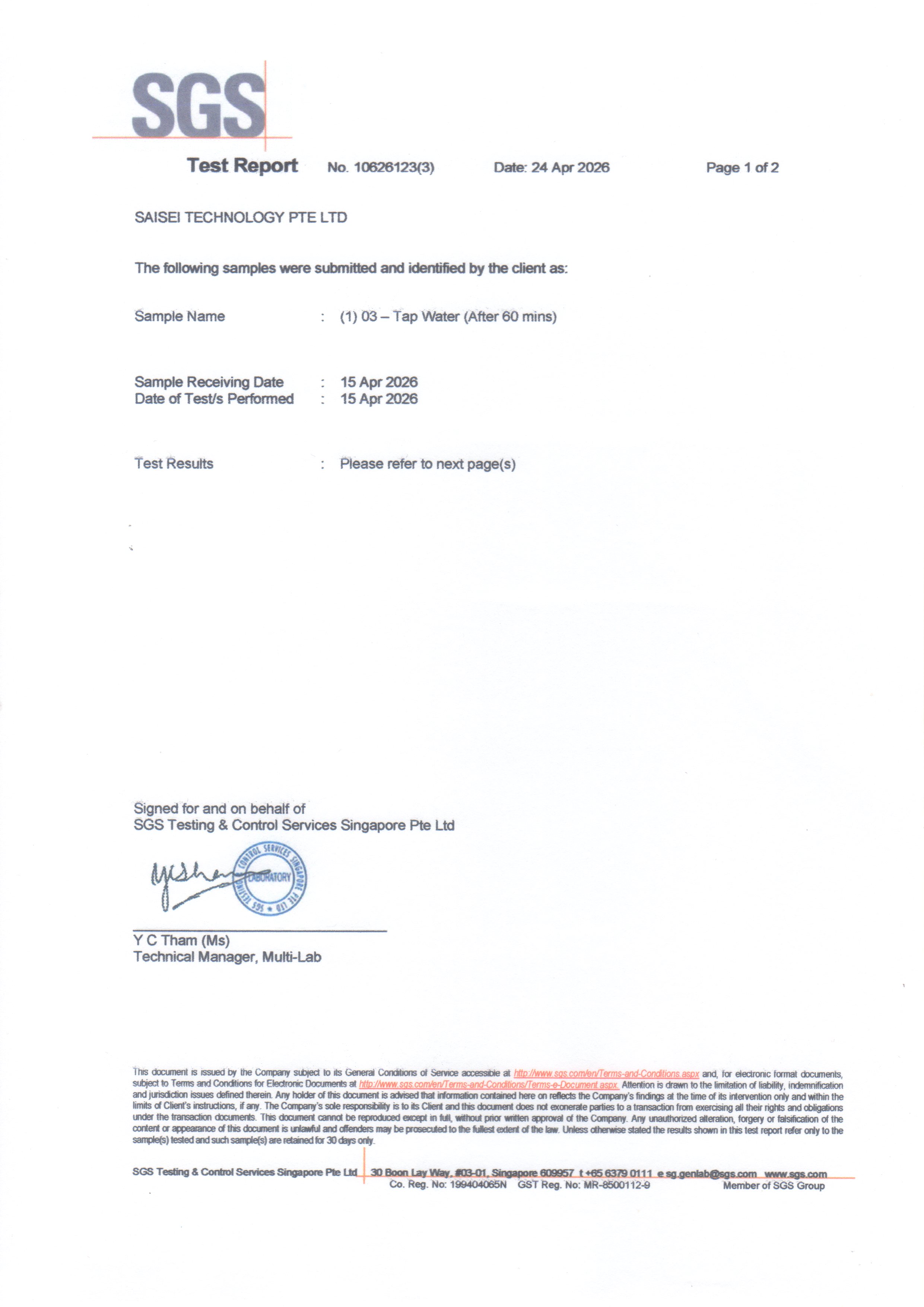 Report (3) — Page 1